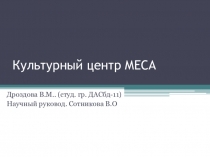 Культурный центр MECA