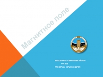 Магнитное поле