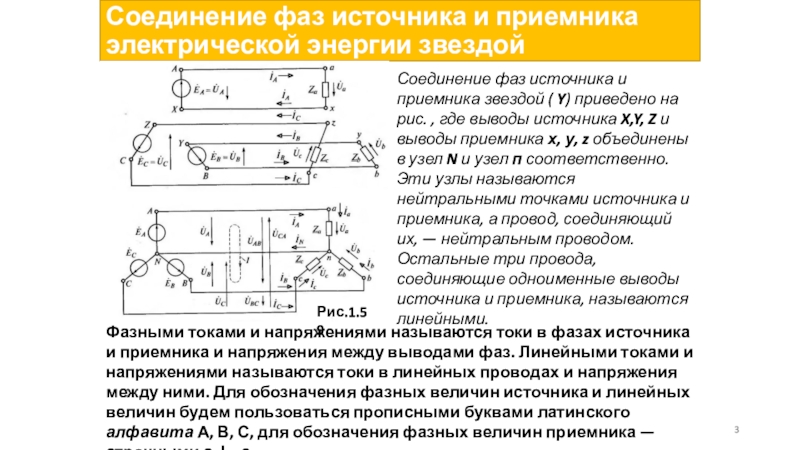 Соединении фаз приемника звездой. Способы соединения приемников электроэнергии. Как соединить фазы приемника звездой?. Муфта фаз. Напряжение на выводах источника.