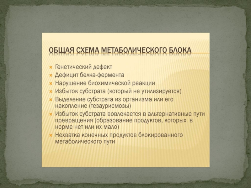 Роль наследственности в патологии презентация