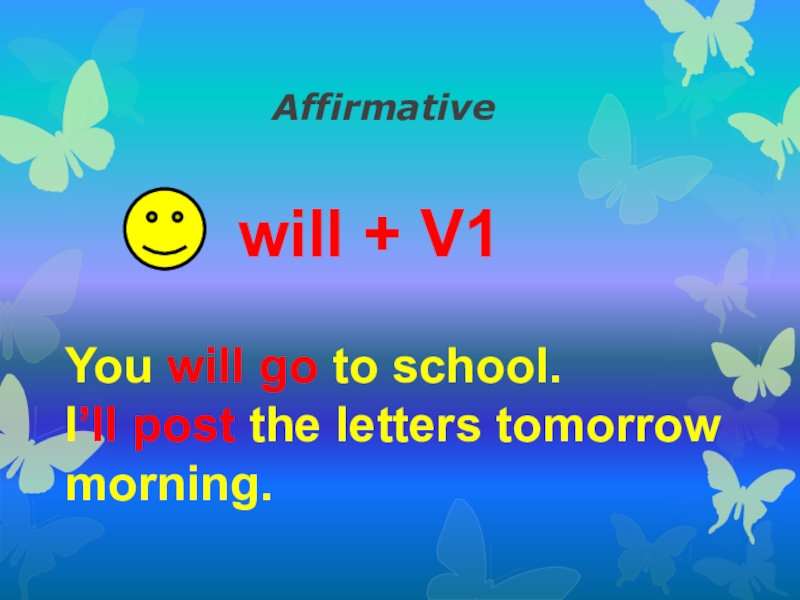 He will the letter tomorrow. Affirmative.