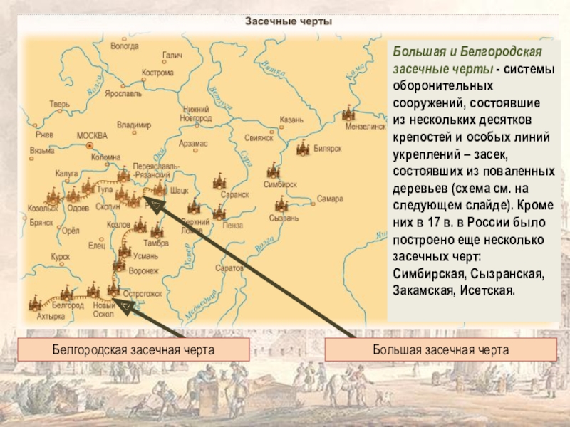 Засеки 1 время. Белгородская Засечная черта 17 века. Засечная черта при Михаиле Романове. Засечная черта Ивана Грозного. Белгородская Засечная черта в Белгородской области.