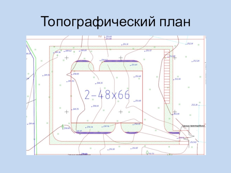 Топографический план это