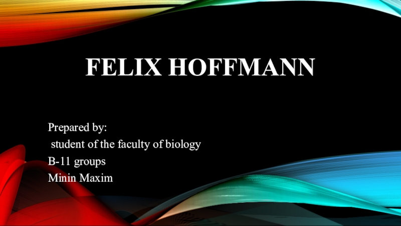 Felix Hoffmann