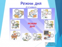 Режим дня (1-2 класс)