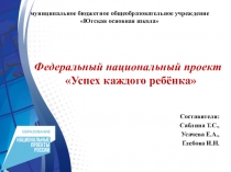 Федеральный национальный проект Успех каждого ребёнка