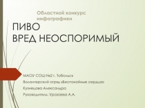 ПИВО ВРЕД НЕОСПОРИМЫЙ