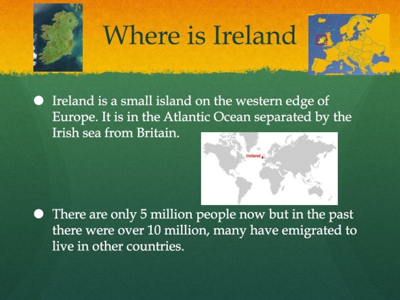 Презентация Where is Ireland