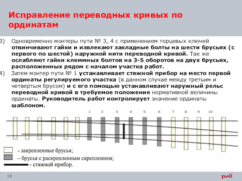 Перешивка стрелочного перевода по ординатам технологическая карта