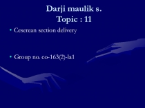 Darji maulik s. Topic : 11