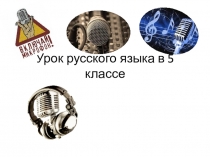 Урок русского языка в 5 классе