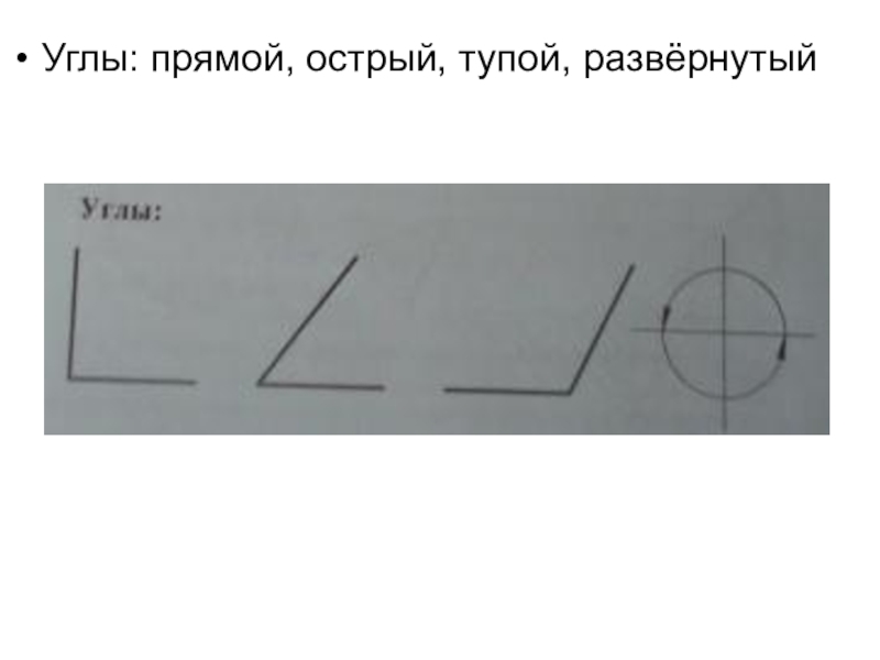 Который меньше тупого острый. Радиусы тупого острого прямой.