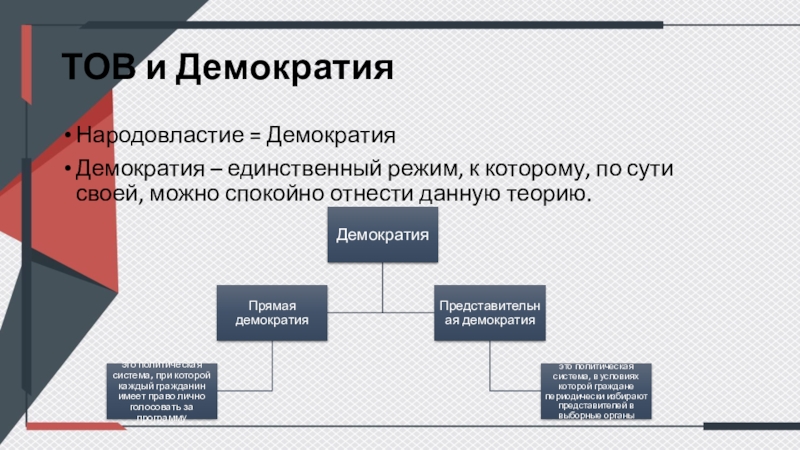 Презентация теория общественного выбора