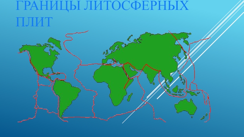 Карта литосферных плит евразии