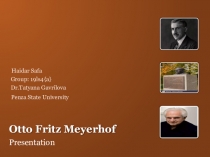 Otto Fritz Meyerhof