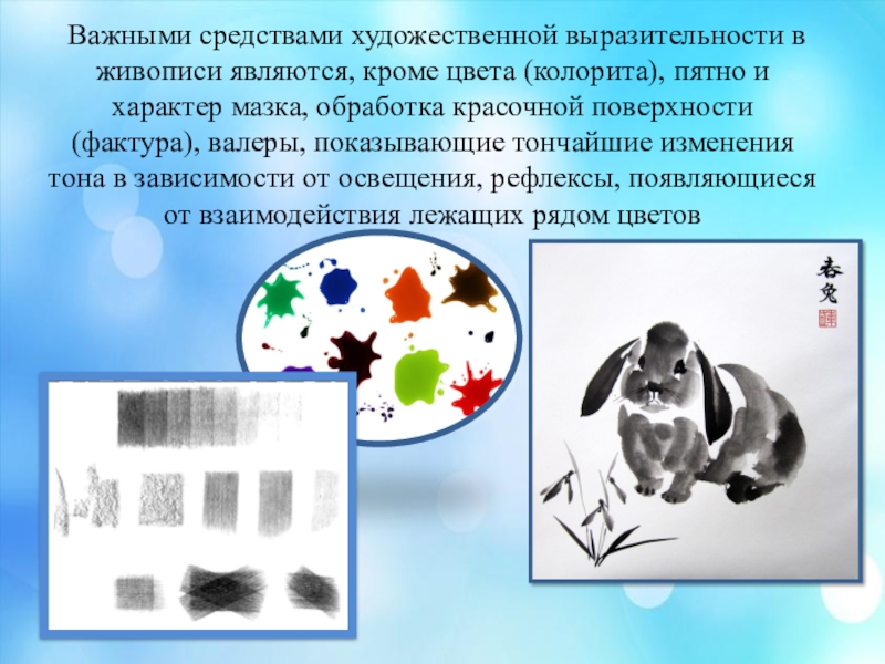 Ритм пятен линий пропорций как средство художественной выразительности весна идет презентация