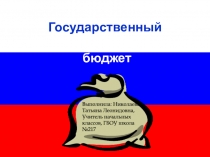 Государственный бюджет