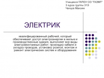 ЭЛЕКТРИК
