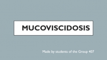 Mucoviscidosis