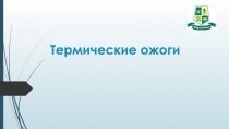 Термические ожоги