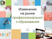 Изменения на рынке профессионального образования март 2020