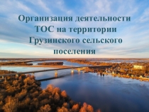 Организация деятельности
ТОС на территории
Грузинского сельского поселения