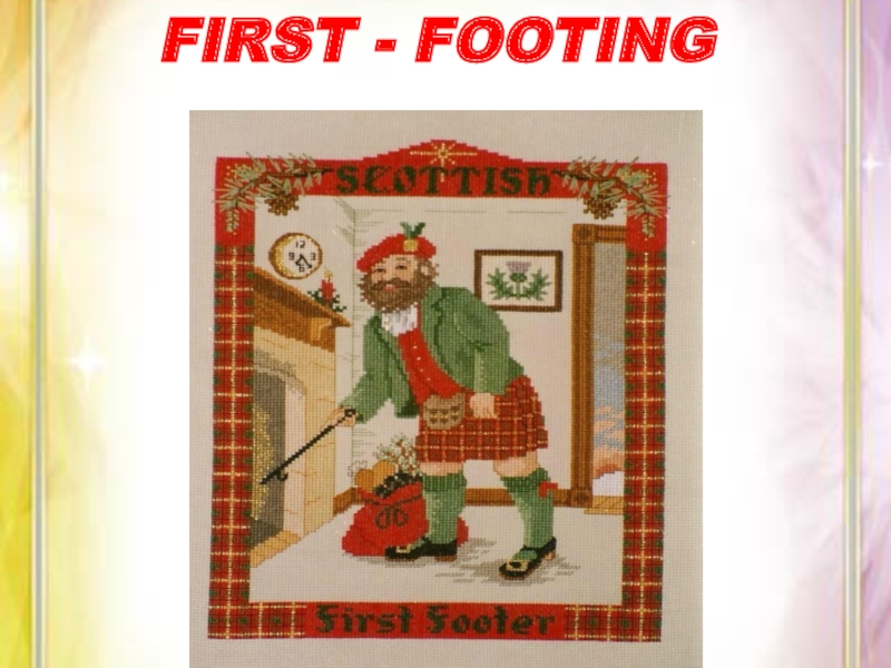 FIRST - FOOTING