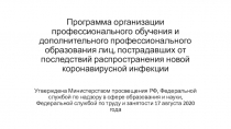 Программа организации профессионального обучения и дополнительного