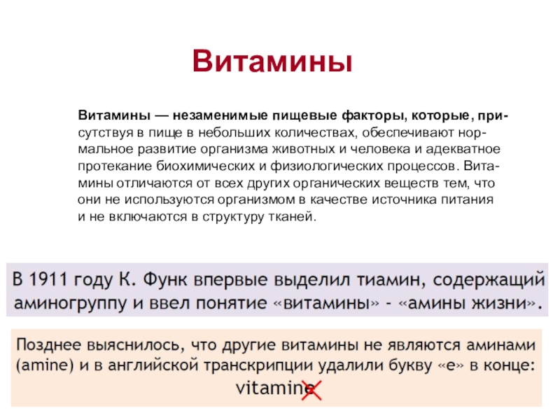 Витамины