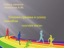 Работу написал Мамонтов А.Ю