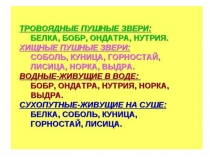 ЗВЕРИ