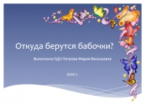 Откуда берутся бабочки?