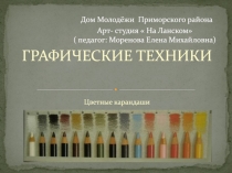 Дом Молодёжи Приморского района Арт - студия  На Ланском  ( педагог: Моренова