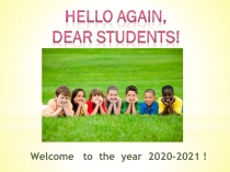 Welcome to the year 20 20 -202 1 !
