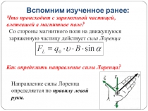 Вспомним изученное ранее: