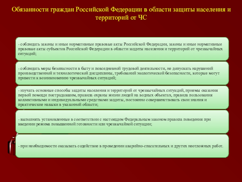 Организация защиты и жизнеобеспечения населения в чрезвычайных ситуациях презентация