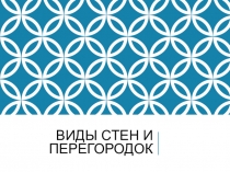 Виды стен и перегородок