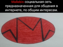 Mallebin - социальная сеть предназначенная для общения в интернете, по общим