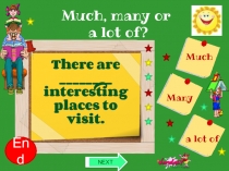 Much, many or a lot of ?
