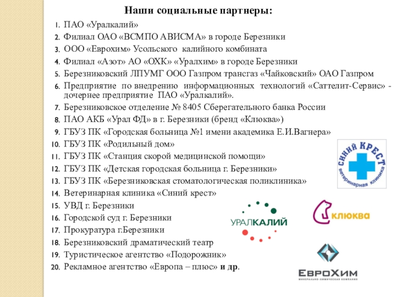 Регистратура уралкалий березники