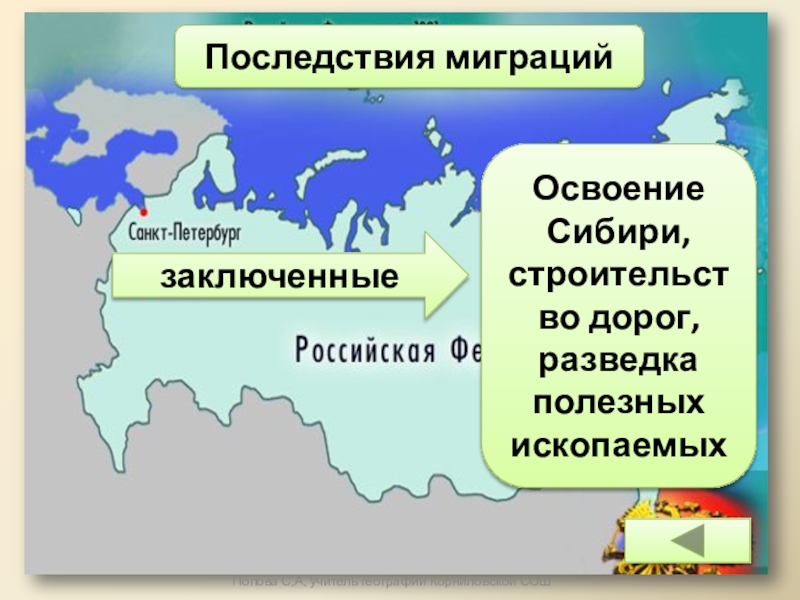 Последствия миграции населения. Последствия освоения Сибири. Освоение Сибири. Отрицательные последствия освоения Сибири. Последствия миграционных процессов для европы