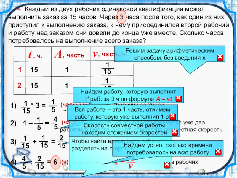 Через 3 часа