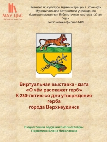 Комитет по культуре Администрации г. Улан-Удэ
Муниципальное автономное