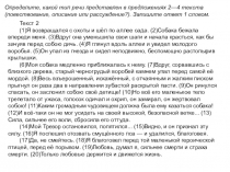 Определите, какой тип речи представлен в предложениях 2—4 текста