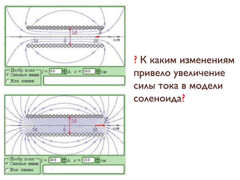 На рисунке представлены взаимодействия магнитного поля. Увеличение магнитного поля с увеличением силы тока. Схема взаимодействие магнитного поля и металла. Изменение магнитного поля соленоида происходить при изменении -. Какими способами можно увеличить силу магнитного поля соленоида.