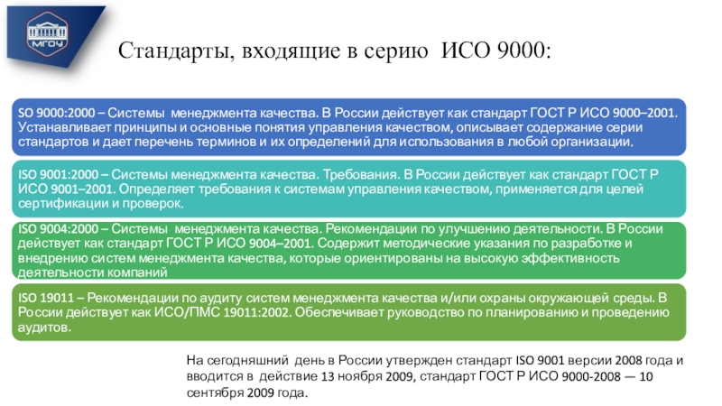 Кто занимается разработкой проектов международных стандартов исо