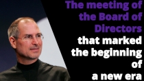The meeting of the Board of Directors that marked the beginning of a new era