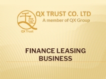 Finance Leasing Business