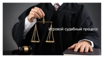 Игровой судебный процесс
