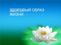 ЗДОРОВЫЙ ОБРАЗ ЖИЗНИ